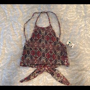 Printed Halter top